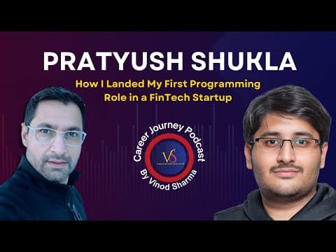 How Open Source Contribution Landed Pratyush a Programming Job at a FinTech Startup