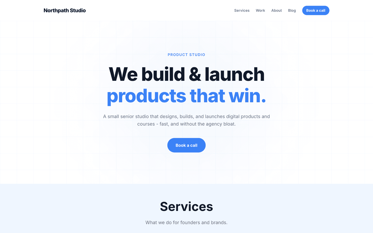 Agency edition demo site